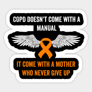 Chronic obstructive pulmonary disease - COPD awareness warrior Sticker